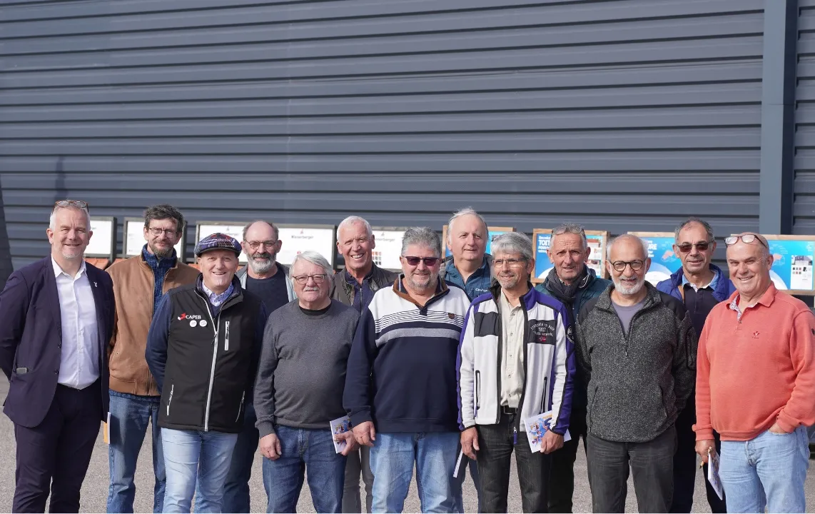 retraités et anciens artisans associés de la coopérative