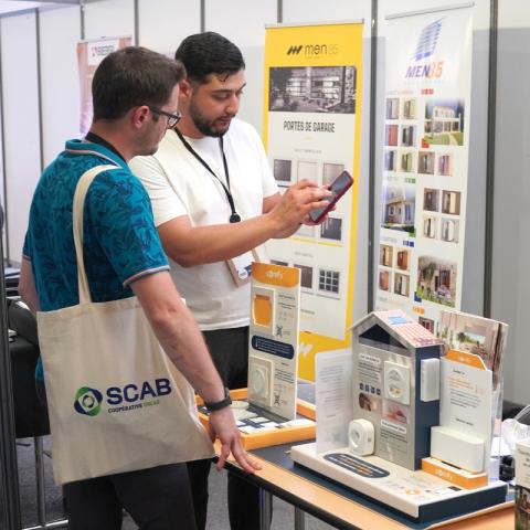 menuiserie exposition salon SCAB 